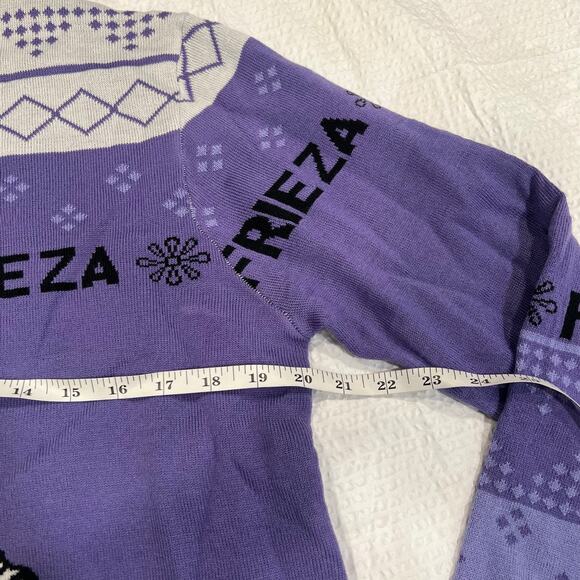 Frieza Christmas ugly sweater NEW with tags M unisex - Picture 4 of 6